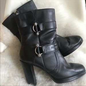 SALE❤️Harley-Davidson Black Leather Boots Sz 9 1/2